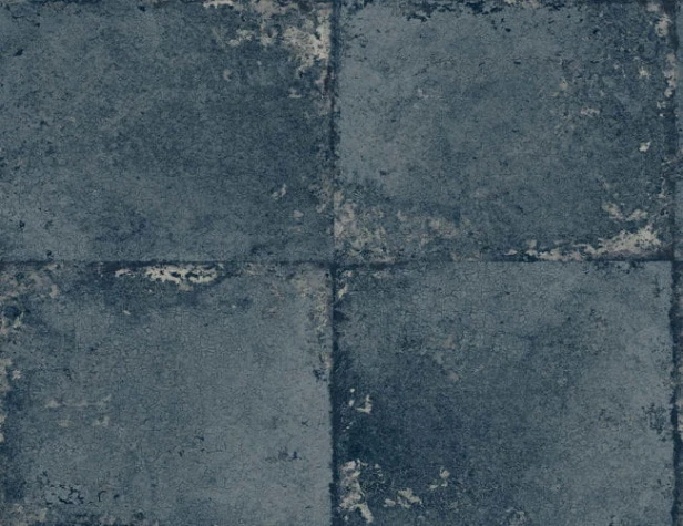 TS86502 Tło w kolorze stalowego granatu i grafitu. Efekt spękanego metalu z niebieską patyną i śladami rdzy. Ciemny, mocny industrial.