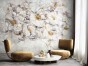 Fototapeta na wymiar Blossin z dużymi kwiatami w wariantach Warm Ivory / Ciepła Kość Słoniowa i Cool Silver / Chłodne Srebro