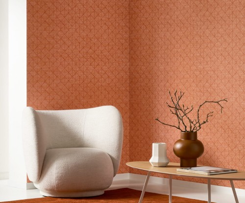 Tapeta obiektowa Lino - len naturalny - 27 kolorów