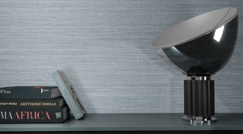 Kolekcja luksusowych tapet włoskich Texam Home Sisal o strukturze tkanego sisalu z poziomym prążkowaniem 3D