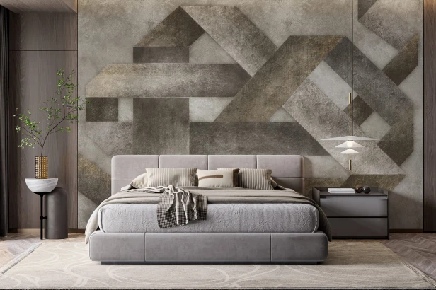 Fototapeta Navira geometryczna wstęga w 3 wersjach kolorystycznych