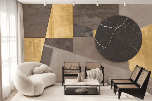 Fototapeta Tessimo geometria w 3 wersjach kolorystycznych