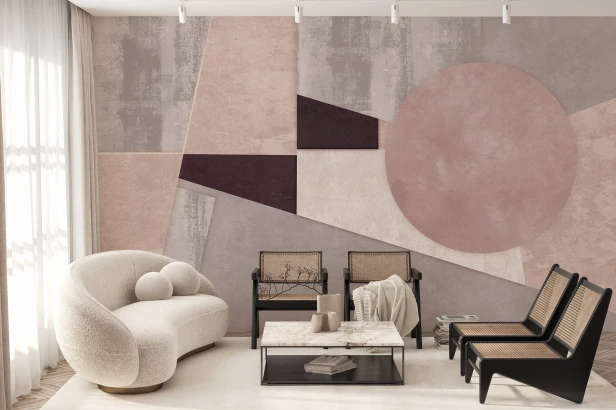 Fototapeta Tessimo geometria w 3 wersjach kolorystycznych