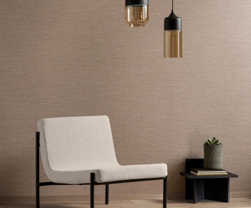 Tapeta obiektowa Lino - len naturalny - 27 kolorów