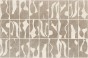 TPA-0826-0235-07 Fototapeta Nuit jasny beżowy taupe minimalistyczny – minimalistyczne kafle organiczne – fototapeta