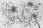 fototapeta Maraya TPA-0826-0213-00 passiflora fioletowa lawenda z oliwką na jasnym betonie