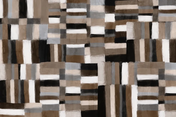 tapeta Palia TPA-0826-0221-02 patchwork brązowy greige szary naturalny wabi-sabi