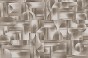 tapeta Trame TPA-0826-0223-00 geometryczna bauhaus szczotkowany metal taupe ciepły brązowy art deco
