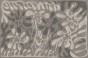 fototapeta Allure TPA-0826-0234-00 mural organiczny szary taupe beż złota linia Matisse