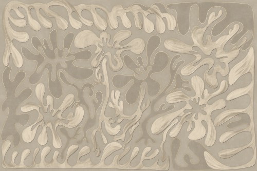 fototapeta Allure TPA-0826-0234-02 mural beż taupe jasny minimalistyczny scandi