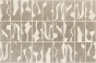 tapeta Nuit TPA-0826-0235-07 kafelki beż taupe jasny negatyw tone-on-tone