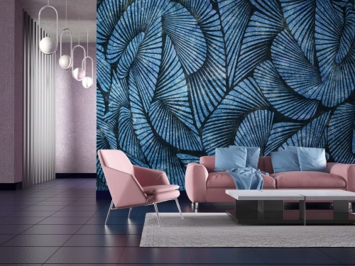 Fototapeta Murion wachlarzowe liście w 5 kolorach
