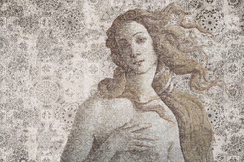 TPA-0125-0137-02 Ciepły piaskowo-brązowy z intensywniejszym złotem włosów, najbardziej vintage i malarski