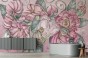 Fototapeta Gardenia różowe kwiaty w 3 wersjach kolorystycznych
