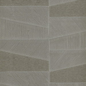 Tapeta obiektowa FOCAL 67475 grafitowy oliwkowy taupe prążki