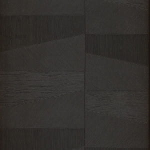 Tapeta obiektowa FOCAL 67481 czarny grafitowy trapezy prążki
