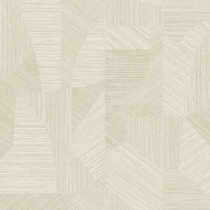 tapeta obiektowa Tarragon 67602 beż jasny kremowo-szary geometryczne płaszczyzny
